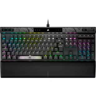 Corsair K70 MAX klawiatura Gaming USB Niemiecki Czarny - Klawiatury - miniaturka - grafika 1