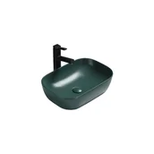 Umywalki - Mexen Rita umywalka nablatowa 45 x 32 cm zielona ciemna mat - 21084547 - miniaturka - grafika 1