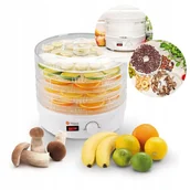 Suszarki do grzybów, owoców i warzyw - Tadar Suszarka do żywności Fungo 250W 5-poziomowa - miniaturka - grafika 1