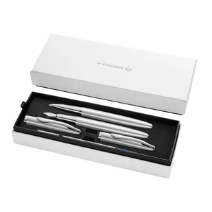 Pelikan Zestaw Jazz Noble Elegance Silver - Pióra kulkowe - miniaturka - grafika 1