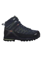 Buty trekkingowe męskie - CMP Skórzane botki trekkingowe "Moon" w kolorze granatowym - miniaturka - grafika 1