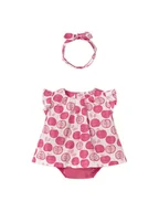 Sukienki i spódniczki dla dziewczynek - Mayoral Sukienka codzienna 1260 Różowy Regular Fit - miniaturka - grafika 1