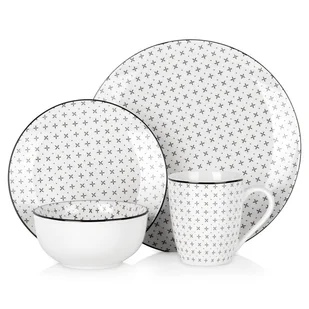 Zestaw serwis obiadowy porcelanowy 16 el. O-139528 - Serwisy obiadowe Zestaw serwis obiadowy porcelanowy 16 el. O-139528 - Serwisy obiadowe - miniaturka - grafika 1