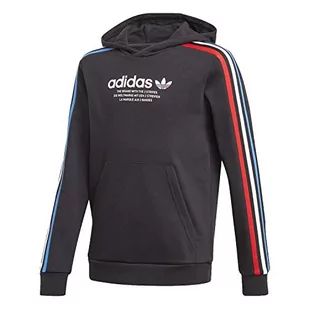 adidas Chłopięca bluza z kapturem spodenki tenisowe, czarna, 1314 - Bluzy dla chłopców - miniaturka - grafika 1