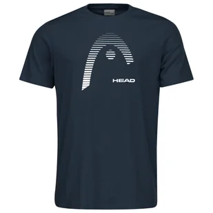 Koszulka męska Head  Club Carl T-Shirt Men Navy XL - Koszulki sportowe męskie - miniaturka - grafika 1