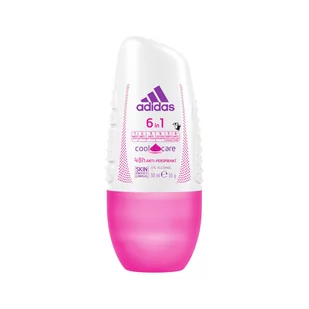 adidas 6 in 1 Cool & Care 50 ml dezodorant w kulce - Dezodoranty i antyperspiranty dla kobiet - miniaturka - grafika 1