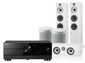 Kino domowe - Yamaha RX-A2A (czarny) + 603 S3 + HTM6 S3 + 2x MusicCast 20 (biały) - miniaturka - grafika 1