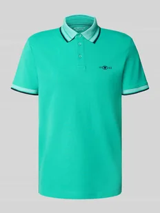 Koszulka polo o kroju regular fit z mieszanki bawełny - Koszulki męskie - miniaturka - grafika 1
