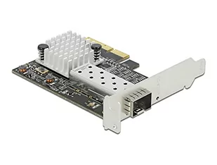 Delock ! PCIe x4 10 Gigabit LAN 1x SFP + AQC100S - Akcesoria do komputerów stacjonarnych - miniaturka - grafika 1