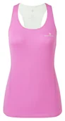 Bielizna sportowa męska - RONHILL koszulka biegowa damska TECH RACE VEST fuchsia/honeydew - miniaturka - grafika 1