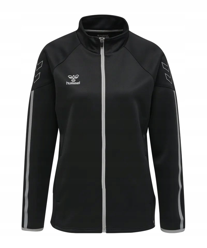 BLUZA KURTKA SPORTOWA DAMSKA HUMMEL CIMA ZIP R. S CZARNA ZAMEK KIESZENIE