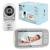 Elektroniczne nianie i monitory oddechu - Neno Vista Bezprzewodowa Obrotowa Wideo-Niania Kamera Elektroniczna - miniaturka - grafika 1