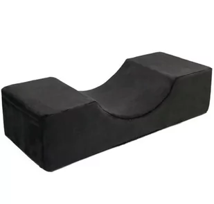 Aptel, Poduszka Kosmetyczna Do Zabiegów Kosmetycznych 50x20x12cm Czarna Ag968 - Pozostałe akcesoria do makijażu - miniaturka - grafika 1