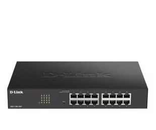 D-Link DGS-1100-16V2 $518$519cza sieciowe Zarz$520dzany Gigabit Ethernet (10/100/1000) Czarny, Prze$521$522cznik - Switche - miniaturka - grafika 2