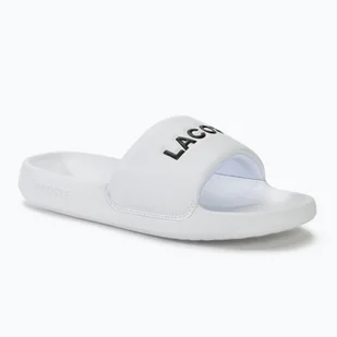 Klapki damskie Lacoste 47CFA0032 white/black - Klapki i japonki damskie - miniaturka - grafika 1