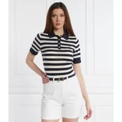 Koszulki i topy damskie - Tommy Hilfiger Polo | Regular Fit - miniaturka - grafika 1
