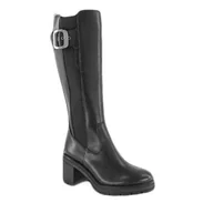 Kozaki damskie - Marco Tozzi Damskie długie buty 2-25636-43 modne kozaki, czarne, 39 EU, czarny, 39 EU - miniaturka - grafika 1