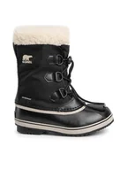 Buty dla dziewczynek - Sorel Śniegowce Yoot Pac Nylon NY1962 Czarny - miniaturka - grafika 1