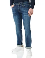 Spodenki męskie - camel active Męskie spodnie jeansowe Regular Fit Houston Stretch, Ciemnoniebieski (ciemny niebieski 42), 34W / 34L - miniaturka - grafika 1