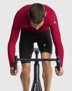 ASSOS Bluza rowerowa MILLE GT SPRING FALL 2/3 JERSEY C2 bolgheri red - Bluzy sportowe męskie - miniaturka - grafika 5