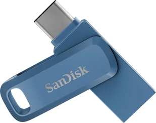 HAMA SanDisk Ultra Dual Drive GO 128GB 400MB/s USB Typ-C blue 001215360000 - Pendrive - miniaturka - grafika 1