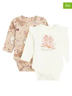 Body dla niemowląt - COOL CLUB Body (2 szt.) w kolorze białym i jasnoróżowym - miniaturka - grafika 1