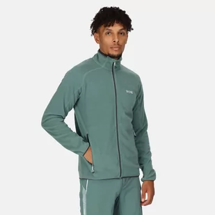 Regatta Męski Polar z Suwakiem Hadfield Zielony, Rozmiar: 4Xl - Bluzy męskie - miniaturka - grafika 1
