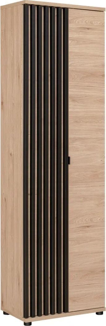 ASM Meble Szafa PEDRO hickory jackson/czarna ASM Meble
