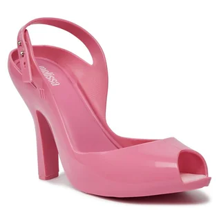 Sandały damskie - Sandały Melissa Melissa Lady Dragon Ii Ad 35679 Pink AP519 - grafika 1