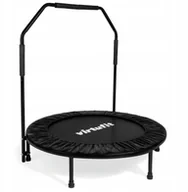 Trampoliny - VIRTUFIT SKŁADANA TRAMPOLINA FITNESS Z UCHWYTEM 100 CM - miniaturka - grafika 1