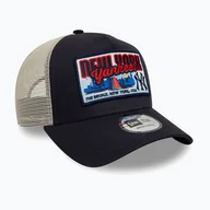 Czapki damskie - Czapka z daszkiem New Era MLB Patch Trucker New York Yankees navy WYSYŁKA W 24H 30 DNI NA ZWROT - miniaturka - grafika 1