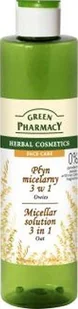 Green Pharmacy Face Care Oat woda micelarna 3 w 1 0% Parabens Soaps Artificial Colouring Fragrances 250 ml - Płyny micelarne - miniaturka - grafika 2