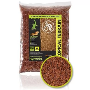 komodo Komodo Rainforest Substrate 6l - podłoże tropikalne Kom Tropical Terrain 6l U46015 - Podłoże do terrarium - miniaturka - grafika 1