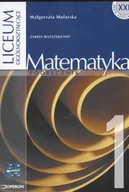 Podręczniki dla liceum - Matematyka LO. Podręcznik z zakresu rozszerzonego. Klasa 1 - miniaturka - grafika 1