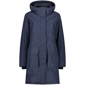 Płaszcze damskie - CMP Pongee Dobby Long Coat Pongee dobby długi płaszcz Kobieta - miniaturka - grafika 1