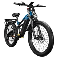 Rowery elektryczne - PULUMA PE86 Electric Bike 500W Motor 48V 20Ah Battery 26 inch Tires 40km/h Max Speed 150km Range Hydraulic Brakes Oil Sp - miniaturka - grafika 1