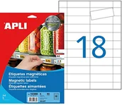 Etykiety do drukarek - Etykiety magnetyczne, 80 x 28 Pro, 90 sztuk - miniaturka - grafika 1