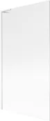 Parawany nawannowe - Mexen Next L parawan nawannowy 1-skrzydłowy 100 x 150 cm, prążki, biały - 895-100-000-03-09-20 - miniaturka - grafika 1