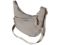 Torebki damskie - Torebka Damska, Modna Mała Listonoszka Na Ramie, Beżowa Torba Z Tkaniny - miniaturka - grafika 1