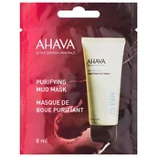 Maseczki do twarzy - Ahava Purifying Mud maska, 6er Pack (6 X 8 G) 0697045154210 - miniaturka - grafika 1