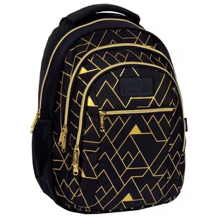 Plecak BackUp 6 - Geometric gold (O23) - Plecaki - miniaturka - grafika 1