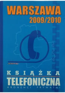 Książka telefoniczna Warszawa 2009/ 2010 - Felietony i reportaże - miniaturka - grafika 1