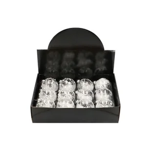 Bombka szklana 8 cm mix wzorów - Bombki - miniaturka - grafika 1