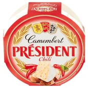 Sery - President - Ser Camembert z papryką chili - miniaturka - grafika 1