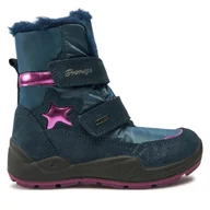 Buty dla dziewczynek - Śniegowce Primigi 4883133 S Granatowy - miniaturka - grafika 1