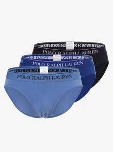 Polo Ralph Lauren Slipy pakowane po 3 szt. Mężczyźni Bawełna niebieski jednolity, S - Majtki męskie - miniaturka - grafika 1