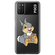 Etui i futerały do telefonów - ERT GROUP etui na telefon Xiaomi REDMI 9T/ POCO M3, case oryginalny i oficjalnie licencjonowany przez Disney, wzór Thumper 002, optymalnie dopasowane, plecki z TPU częściowo przeźroczyste - miniaturka - grafika 1