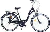 Rowery - Dallas Bike Rower Dallas City Alu 28" 3spd Nexus Dynamo - czarny - miniaturka - grafika 1