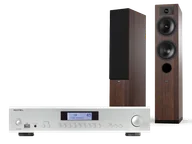 Zestawy stereo - Rotel A12 MkII (srebrny) + Tesi 5 (mokka) - miniaturka - grafika 1