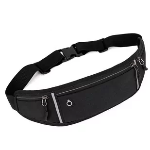 TORBA saszetka PAS na telefon do biegania CZARNAwalking Syeendy RUNNING WAIST BELT BAGS - Torby sportowe - miniaturka - grafika 1